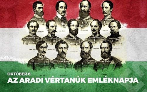 Október 6. - Aradi vértanúk emléknapja